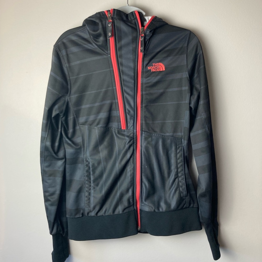 The North Face zip-up sweater